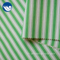 Yeşil Şerit Dokuma% 100 Polyester Mini Mat Kumaş